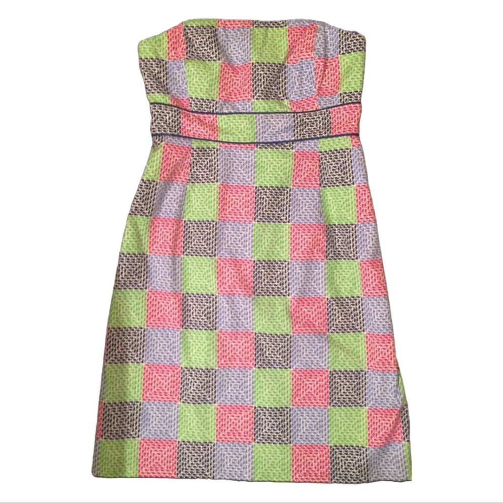 Vineyard Vines Color Block Whale Dress